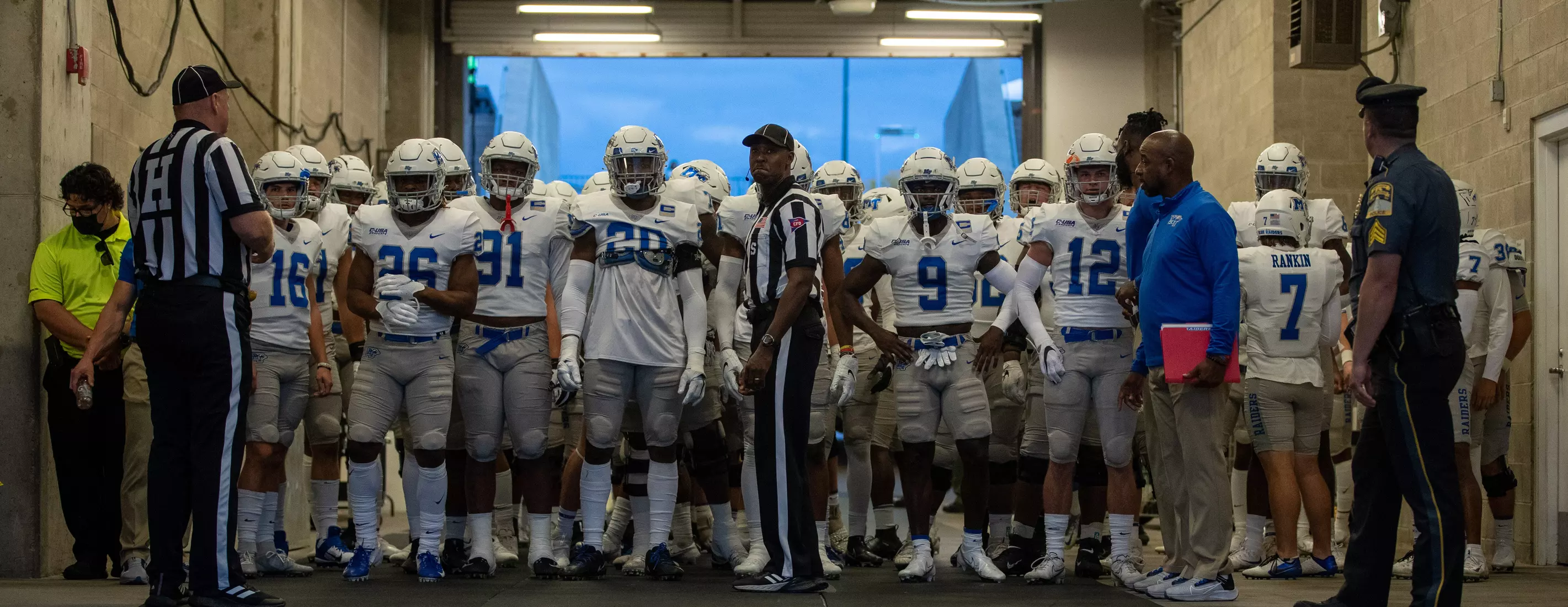 Blue Raider Football at University of Connecticut - Oct. 22, 2021 - Result MT 44 UCONN 13