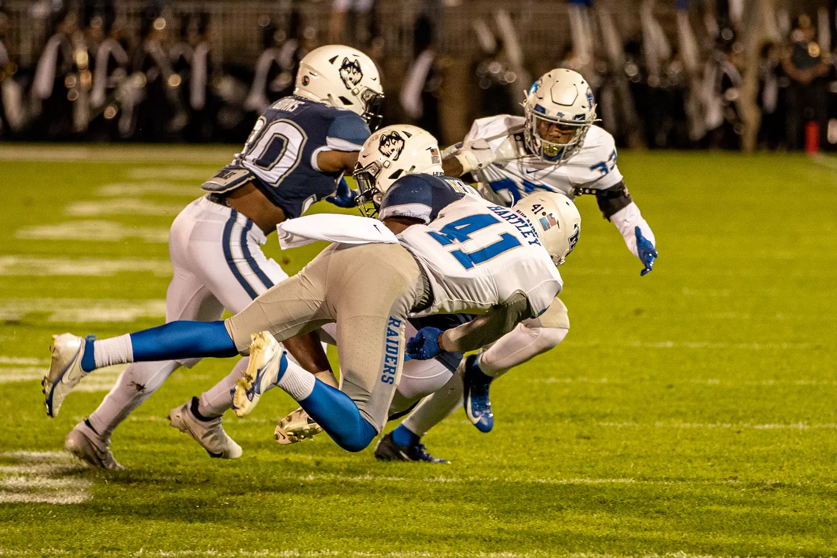 Blue Raider Football at University of Connecticut - Oct. 22, 2021 - Result MT 44 UCONN 13