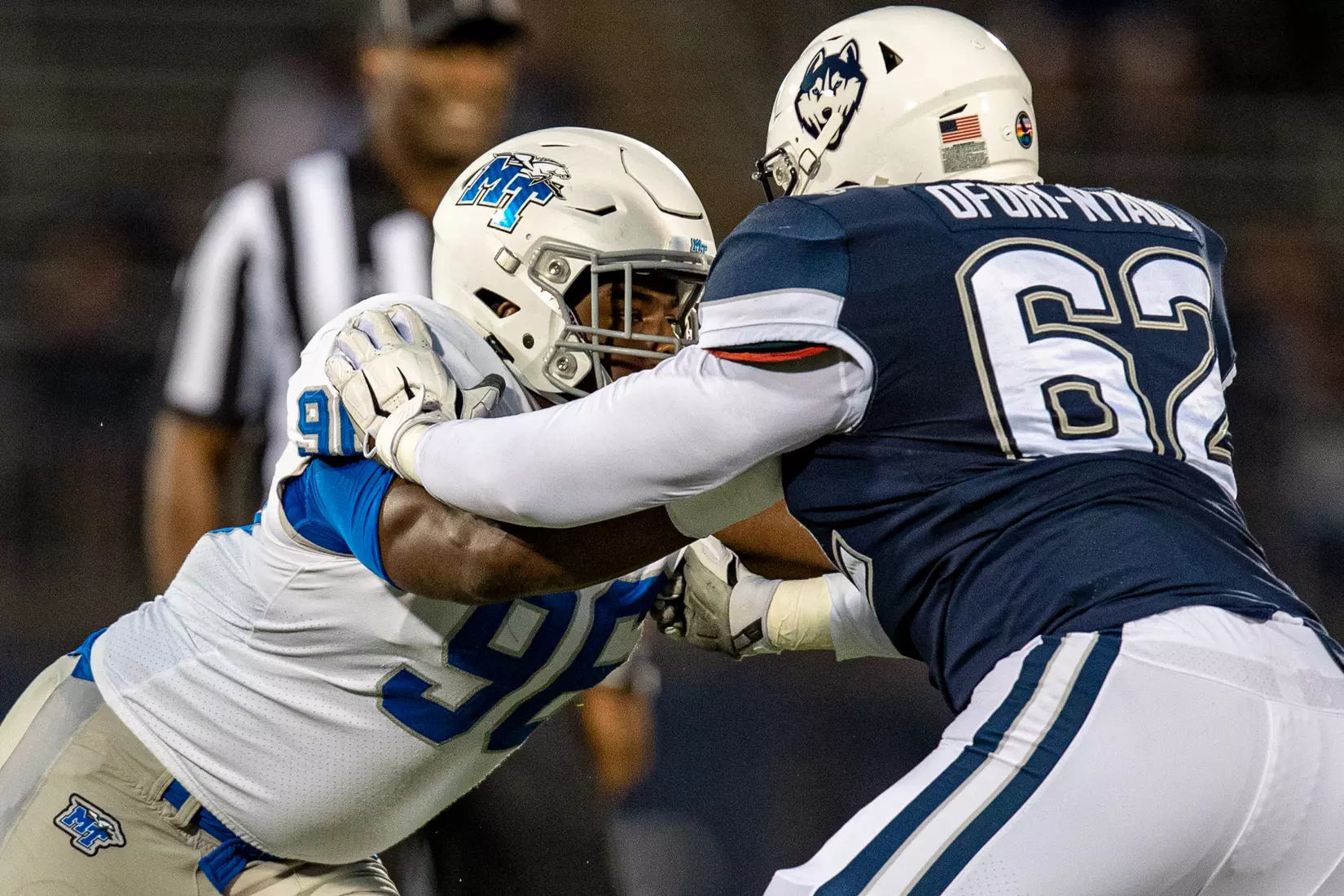 Blue Raider Football at University of Connecticut - Oct. 22, 2021 - Result MT 44 UCONN 13