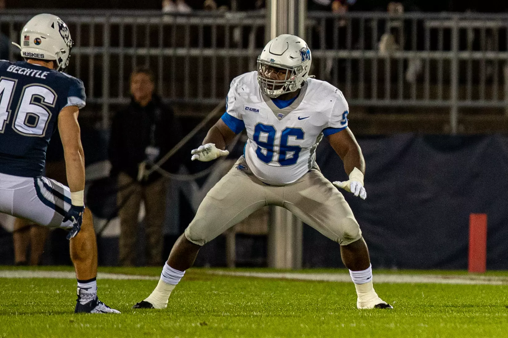 Blue Raider Football at University of Connecticut - Oct. 22, 2021 - Result MT 44 UCONN 13