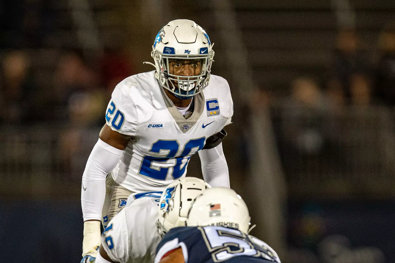 Blue Raider Football at University of Connecticut - Oct. 22, 2021 - Result MT 44 UCONN 13