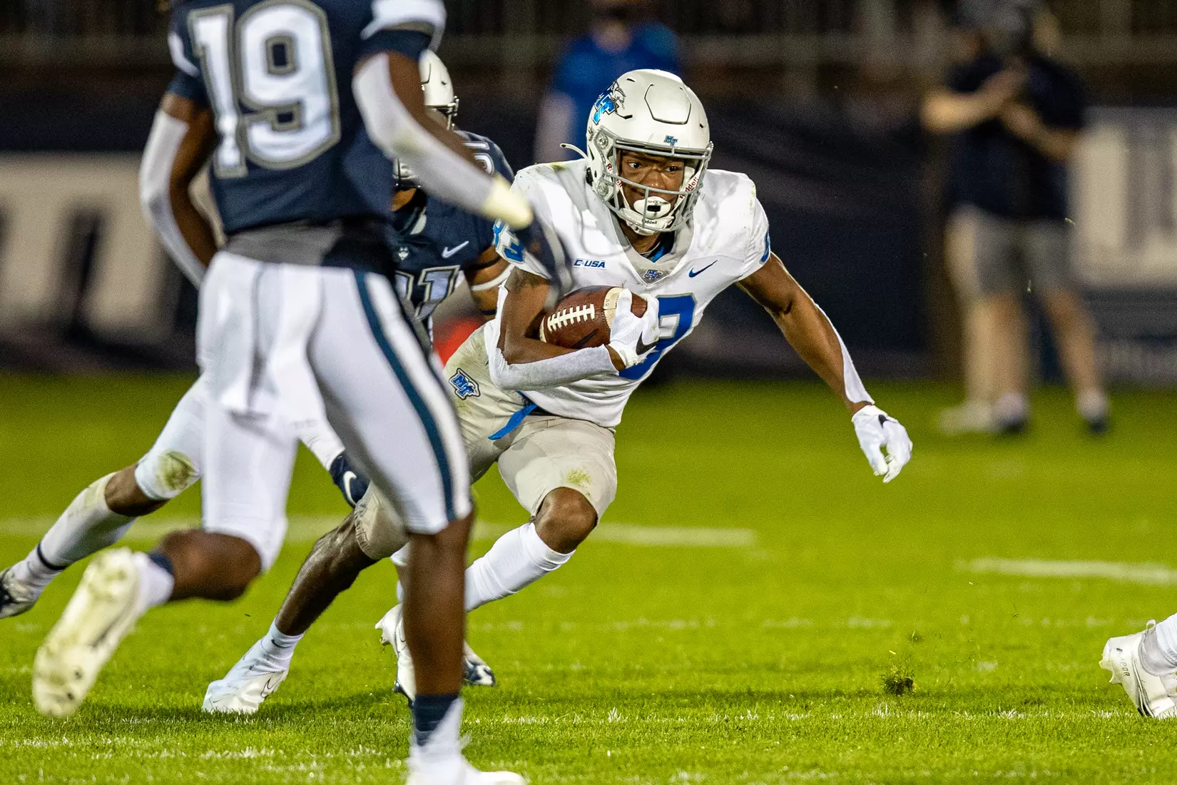 Blue Raider Football at University of Connecticut - Oct. 22, 2021 - Result MT 44 UCONN 13