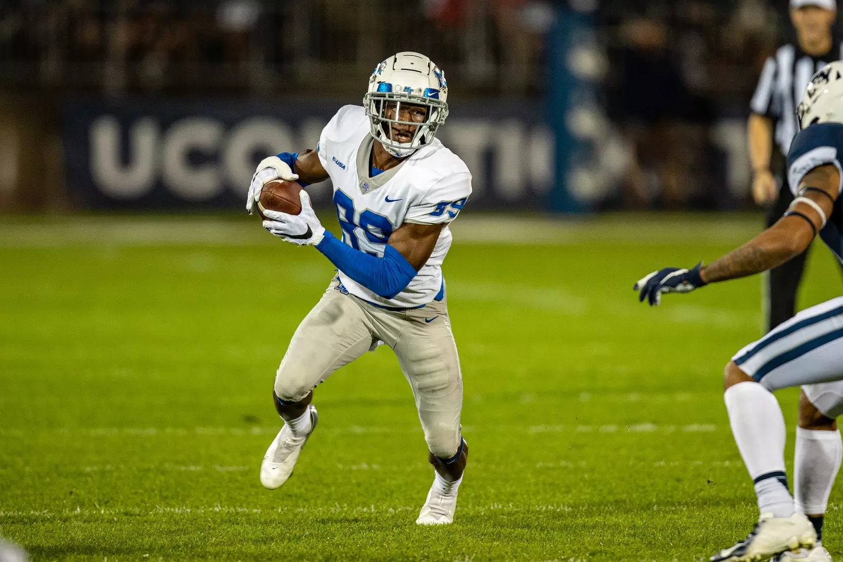 Blue Raider Football at University of Connecticut - Oct. 22, 2021 - Result MT 44 UCONN 13