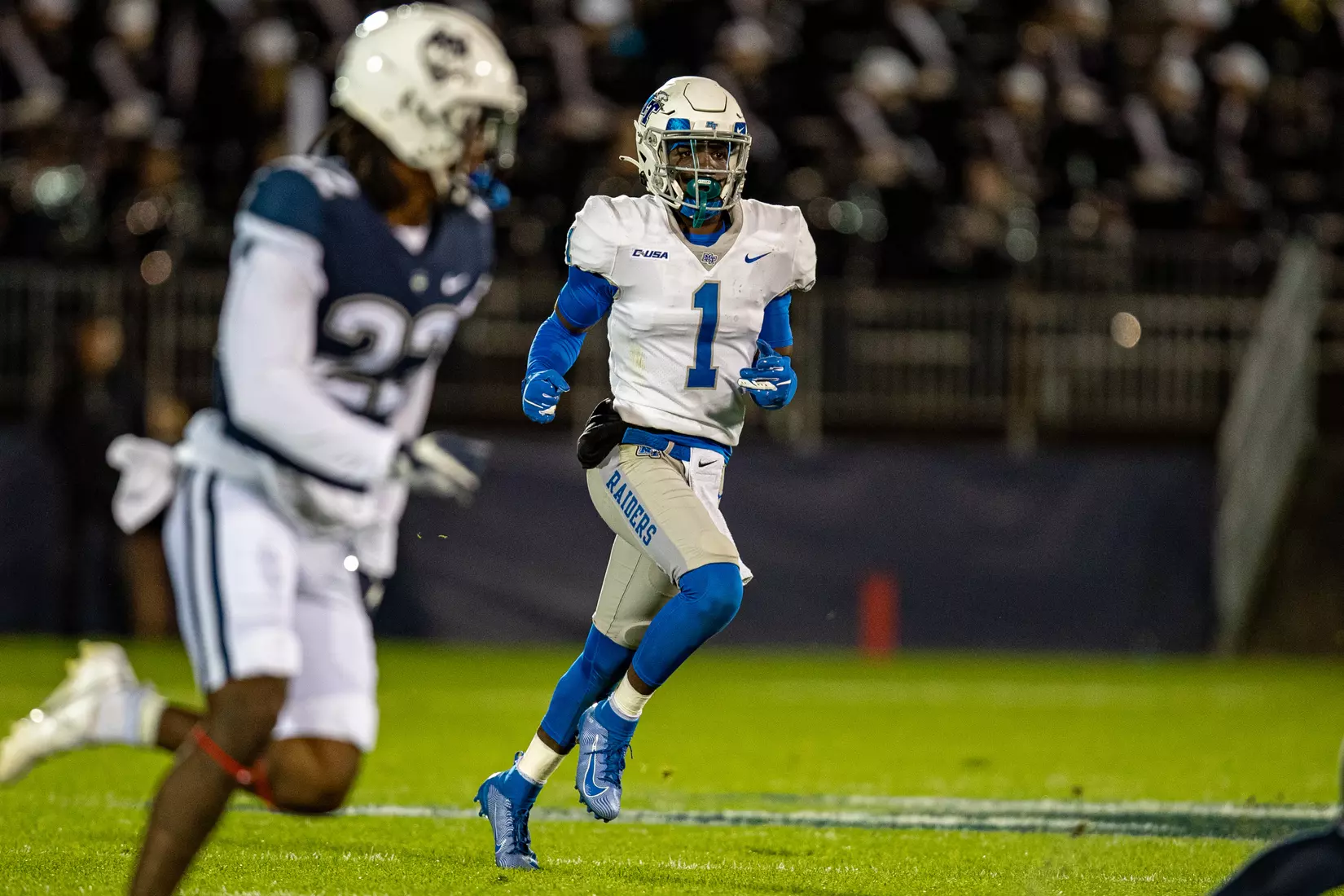 Blue Raider Football at University of Connecticut - Oct. 22, 2021 - Result MT 44 UCONN 13