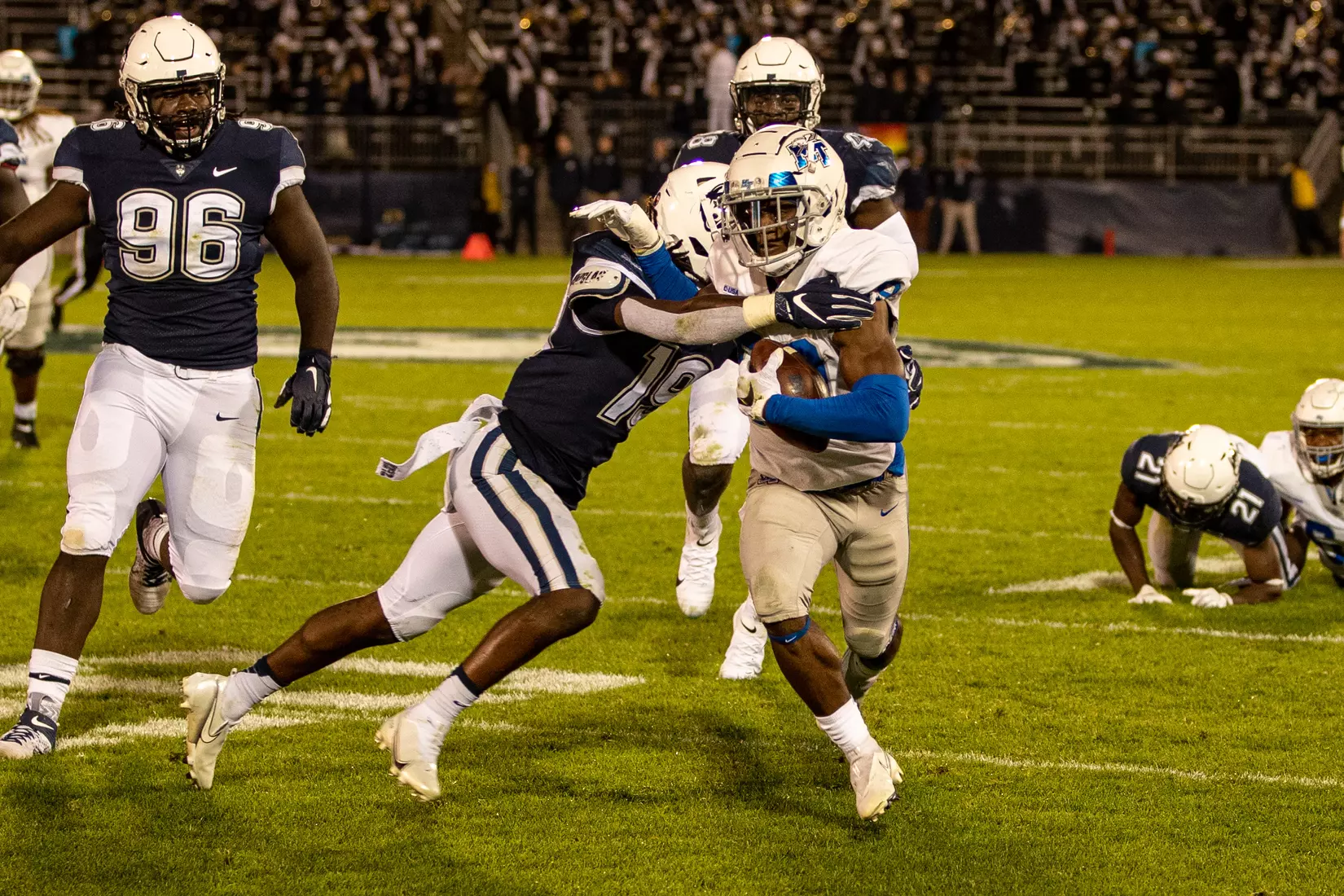 Blue Raider Football at University of Connecticut - Oct. 22, 2021 - Result MT 44 UCONN 13