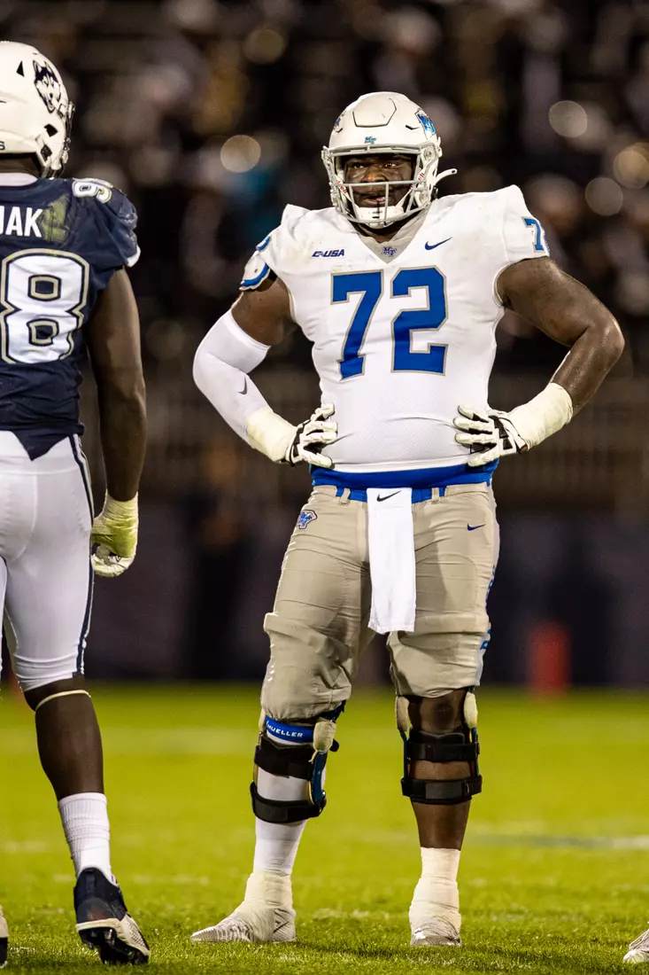 Blue Raider Football at University of Connecticut - Oct. 22, 2021 - Result MT 44 UCONN 13