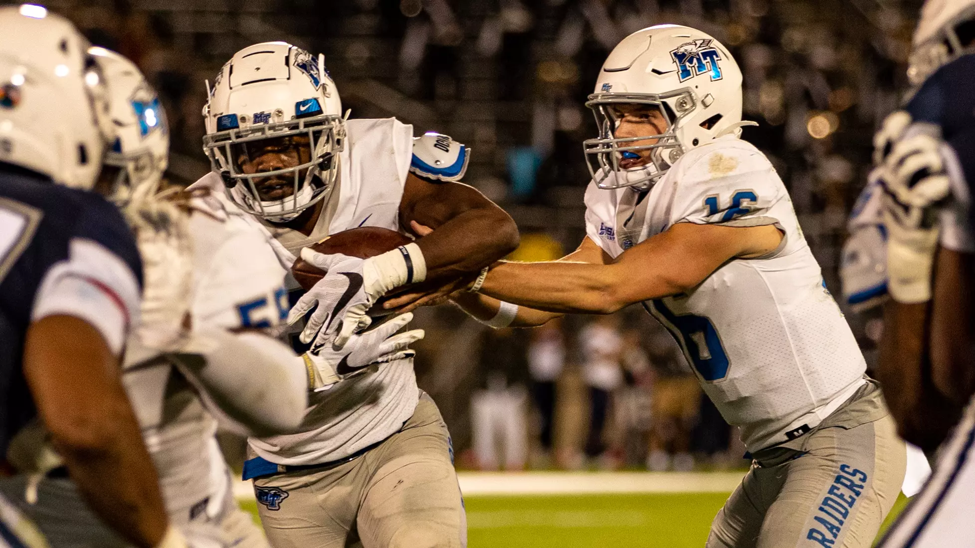 Blue Raider Football at University of Connecticut - Oct. 22, 2021 - Result MT 44 UCONN 13