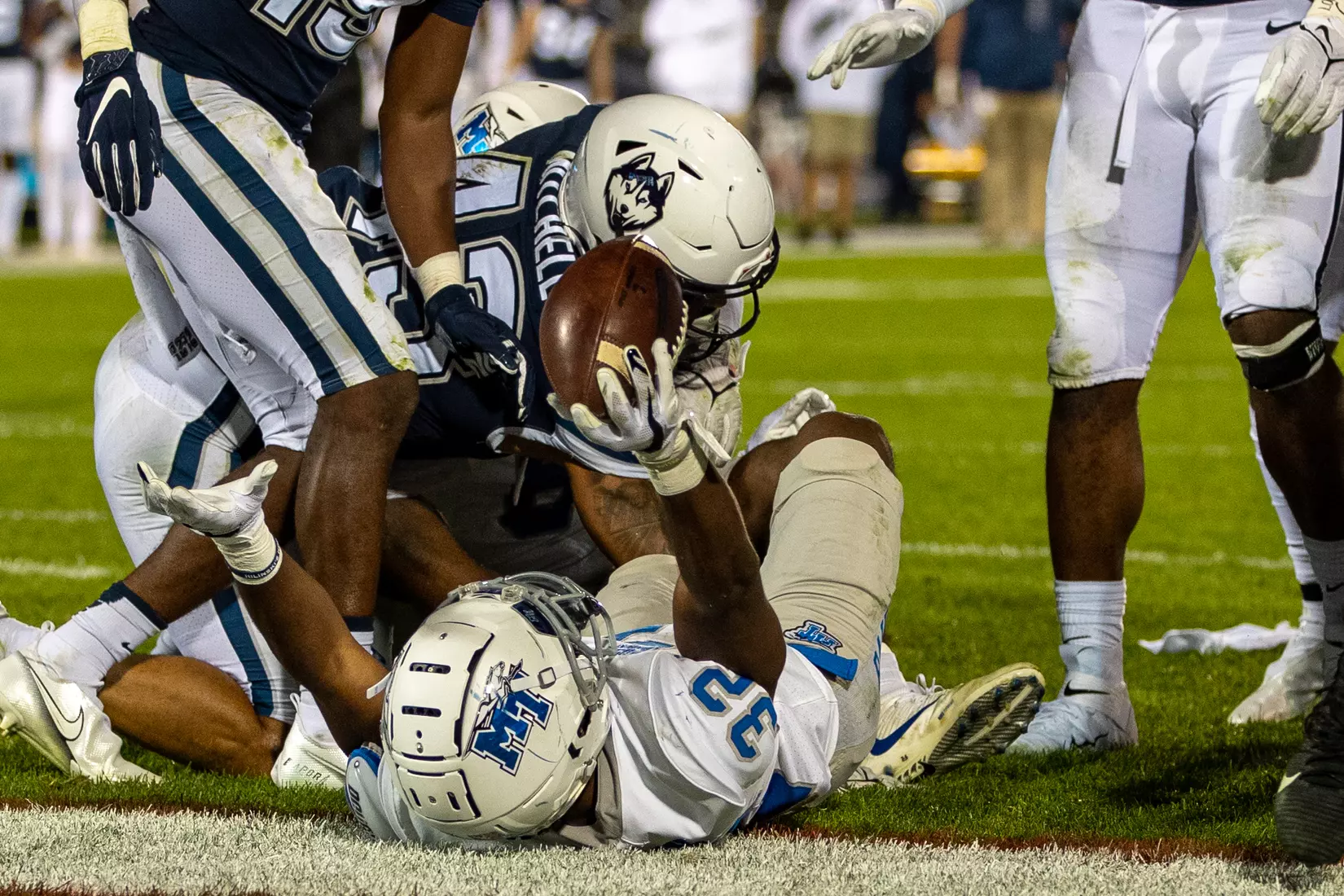 Blue Raider Football at University of Connecticut - Oct. 22, 2021 - Result MT 44 UCONN 13