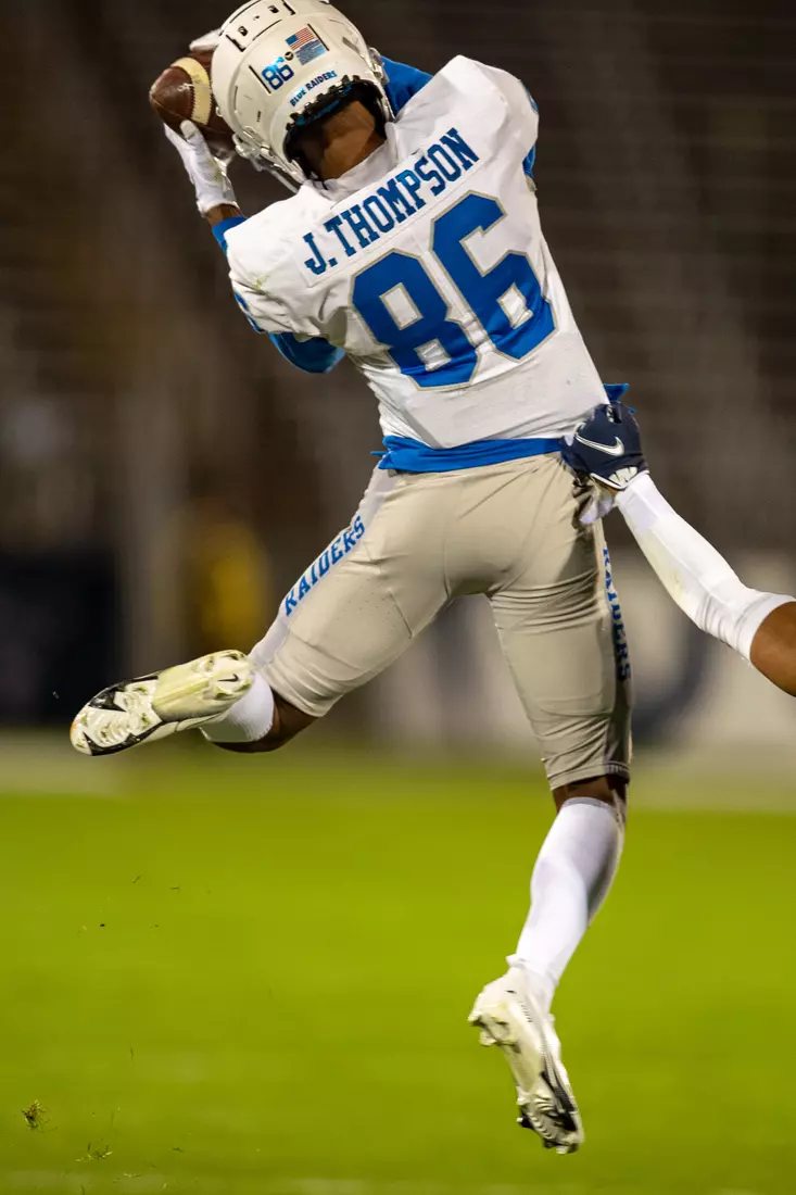 Blue Raider Football at University of Connecticut - Oct. 22, 2021 - Result MT 44 UCONN 13