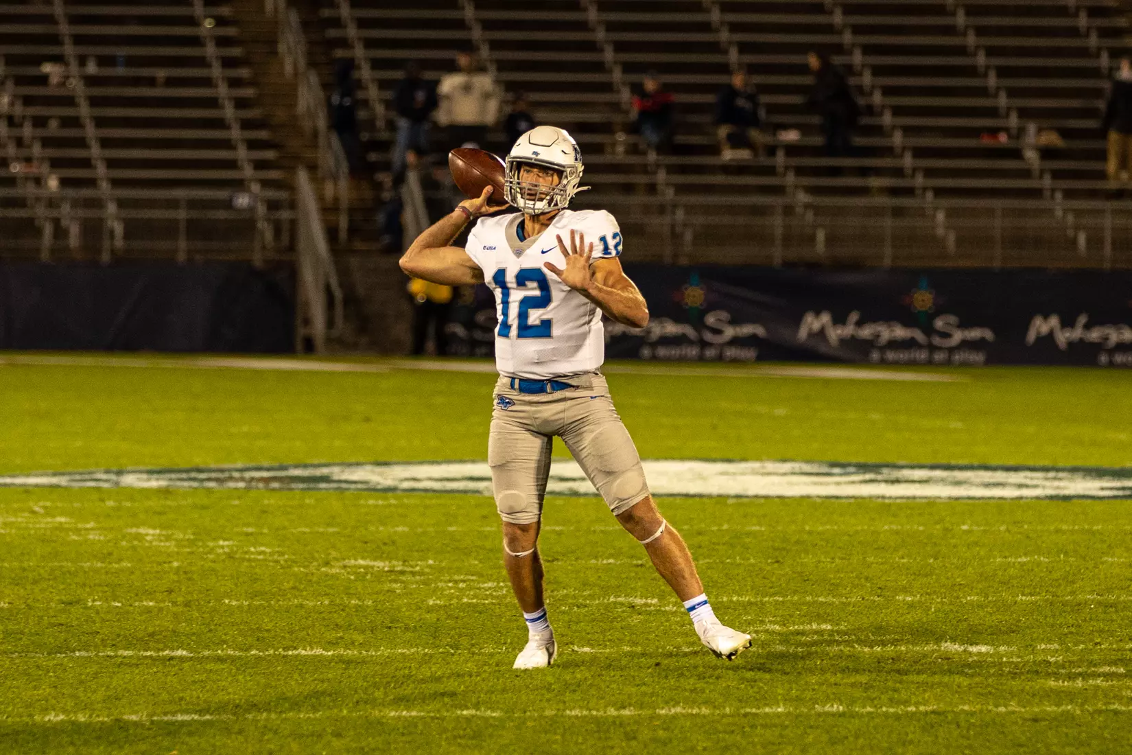 Blue Raider Football at University of Connecticut - Oct. 22, 2021 - Result MT 44 UCONN 13