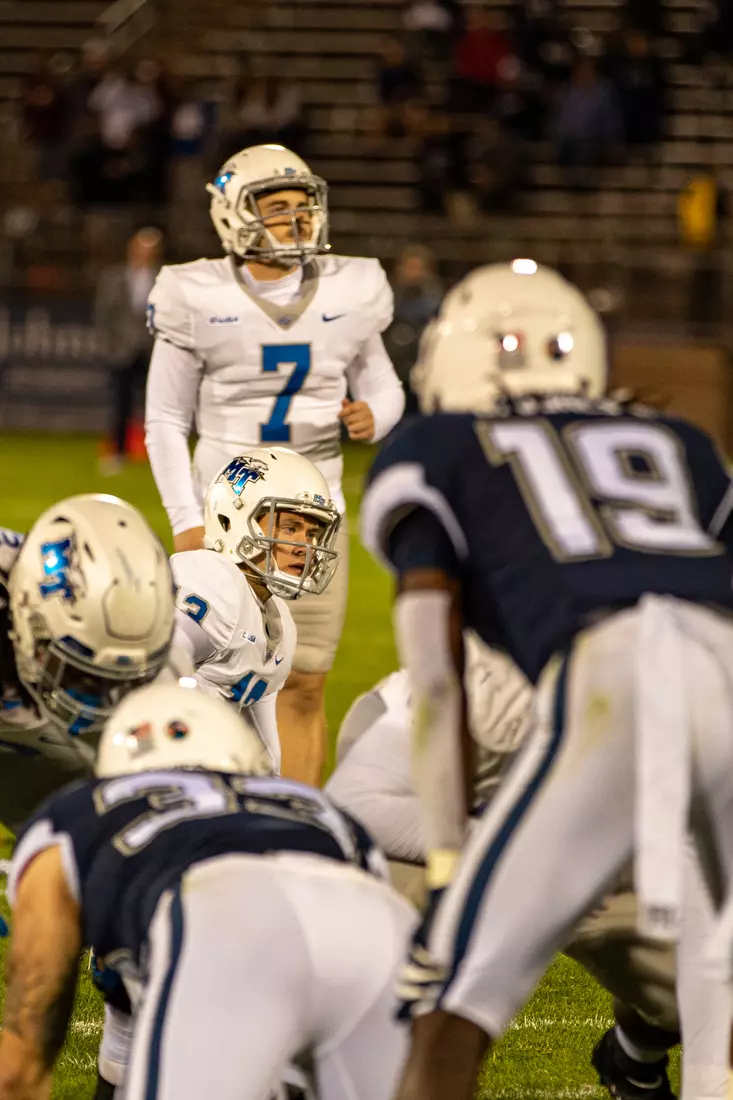 Blue Raider Football at University of Connecticut - Oct. 22, 2021 - Result MT 44 UCONN 13