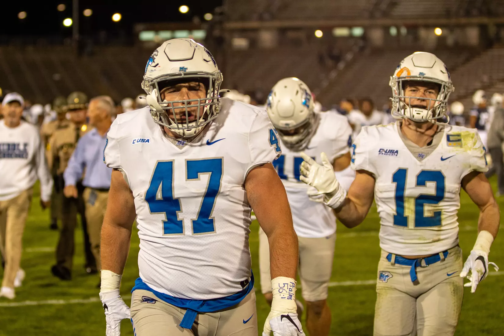 Blue Raider Football at University of Connecticut - Oct. 22, 2021 - Result MT 44 UCONN 13