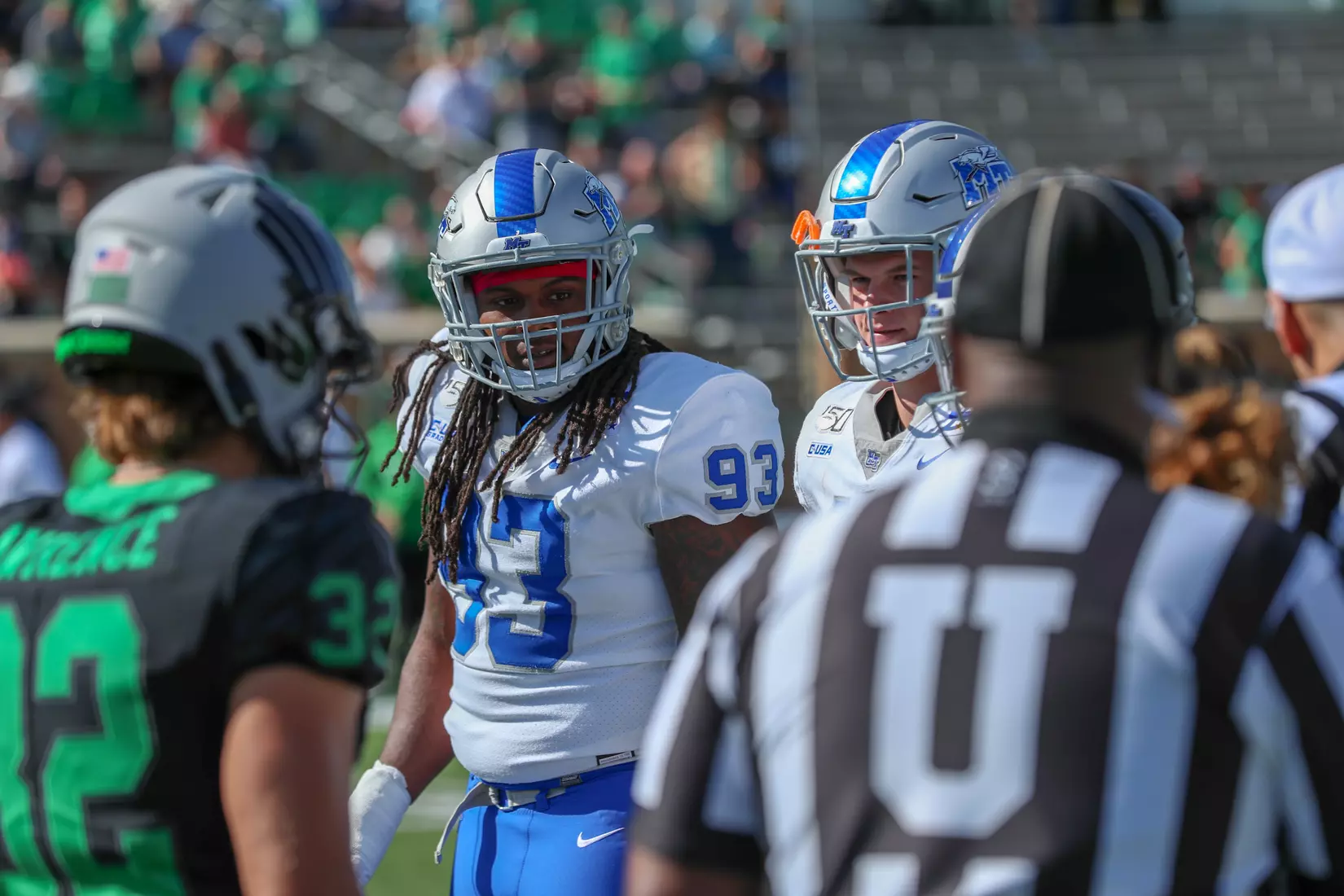 captains at midfield