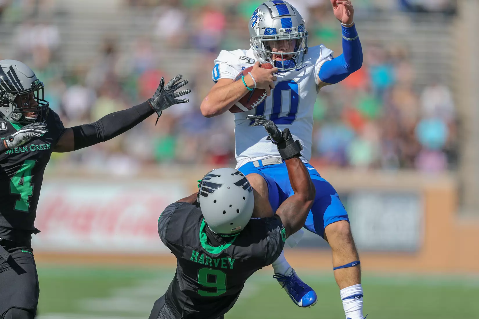 O'Hara jumps through player