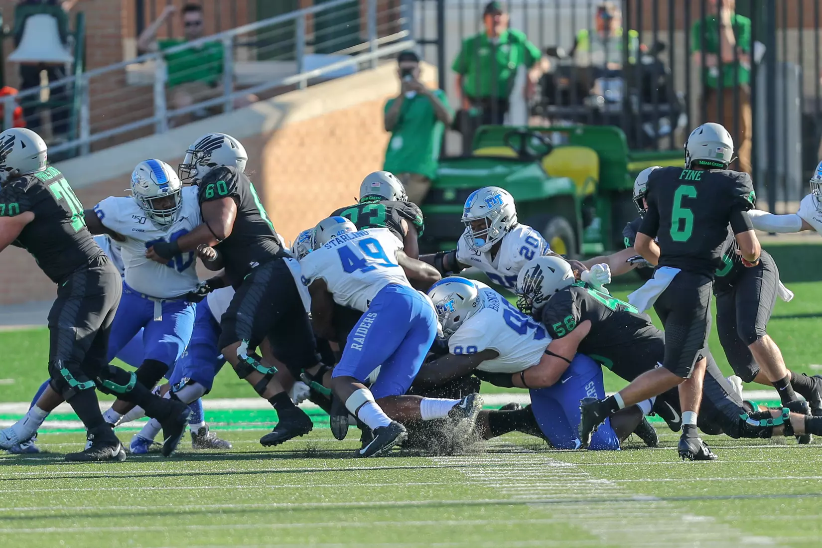 4th down stop by defense