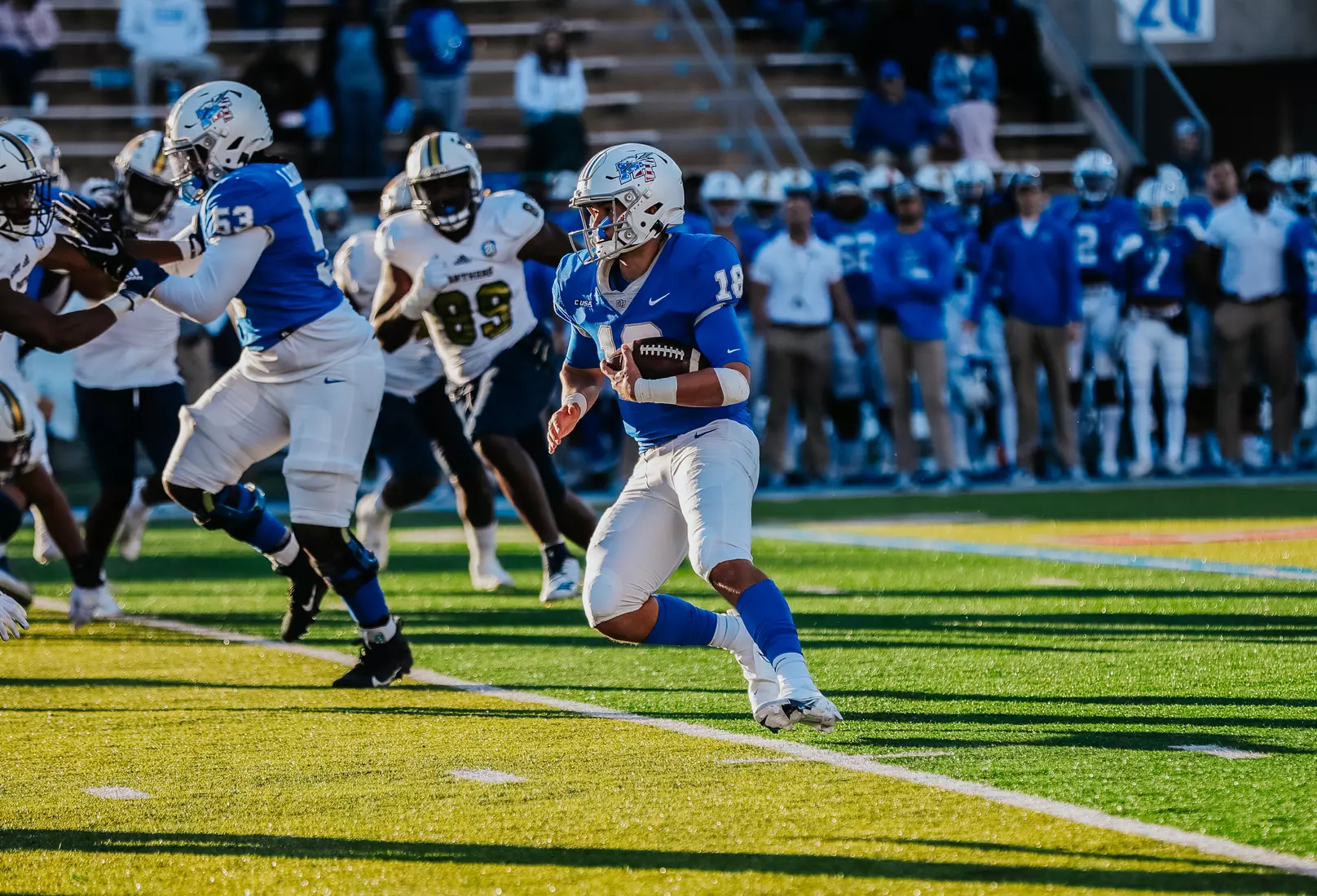 @MT_FB vs FIU, Salute to Veterans, 11/13/21