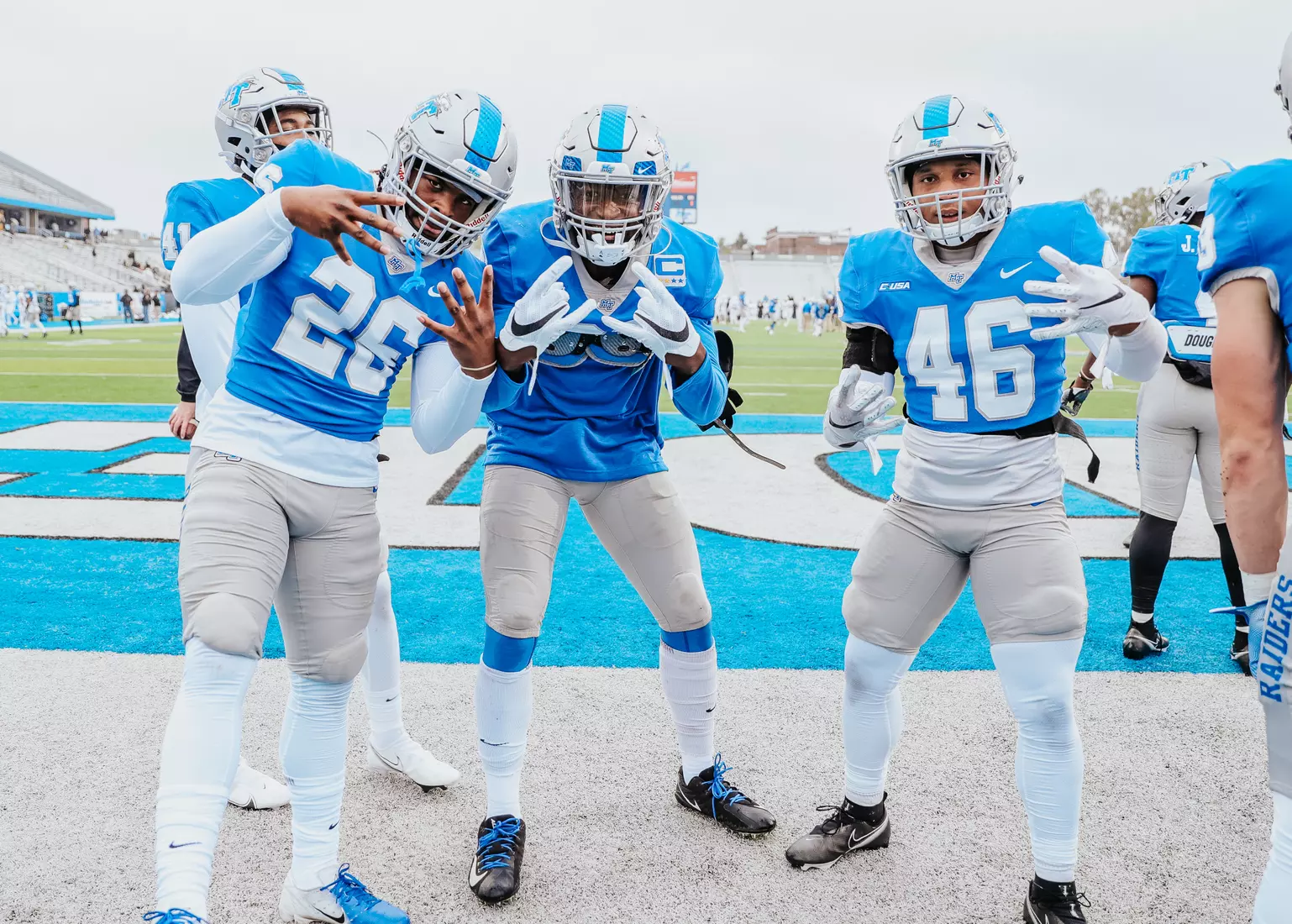 @MT_FB vs Southern Miss, 10/30/21