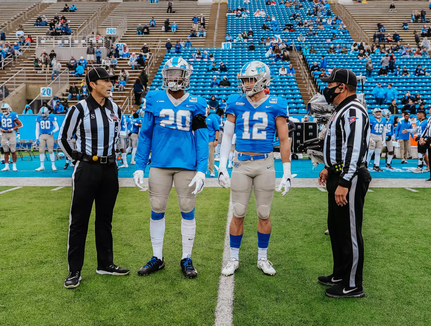 @MT_FB vs Southern Miss, 10/30/21