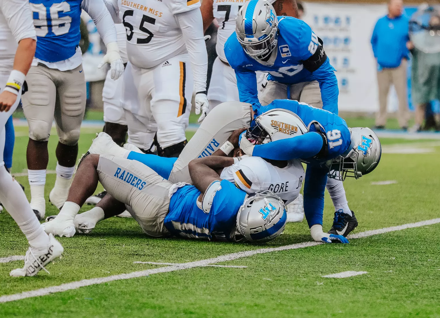 @MT_FB vs Southern Miss, 10/30/21