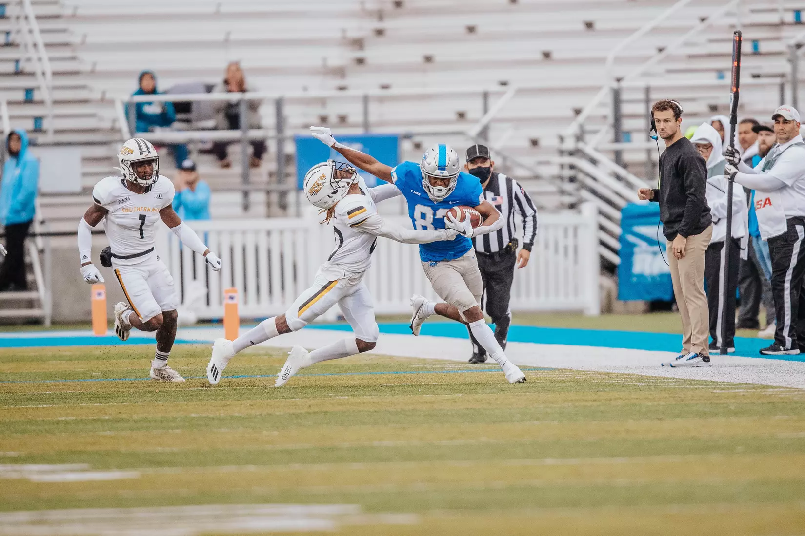 @MT_FB vs Southern Miss, 10/30/21