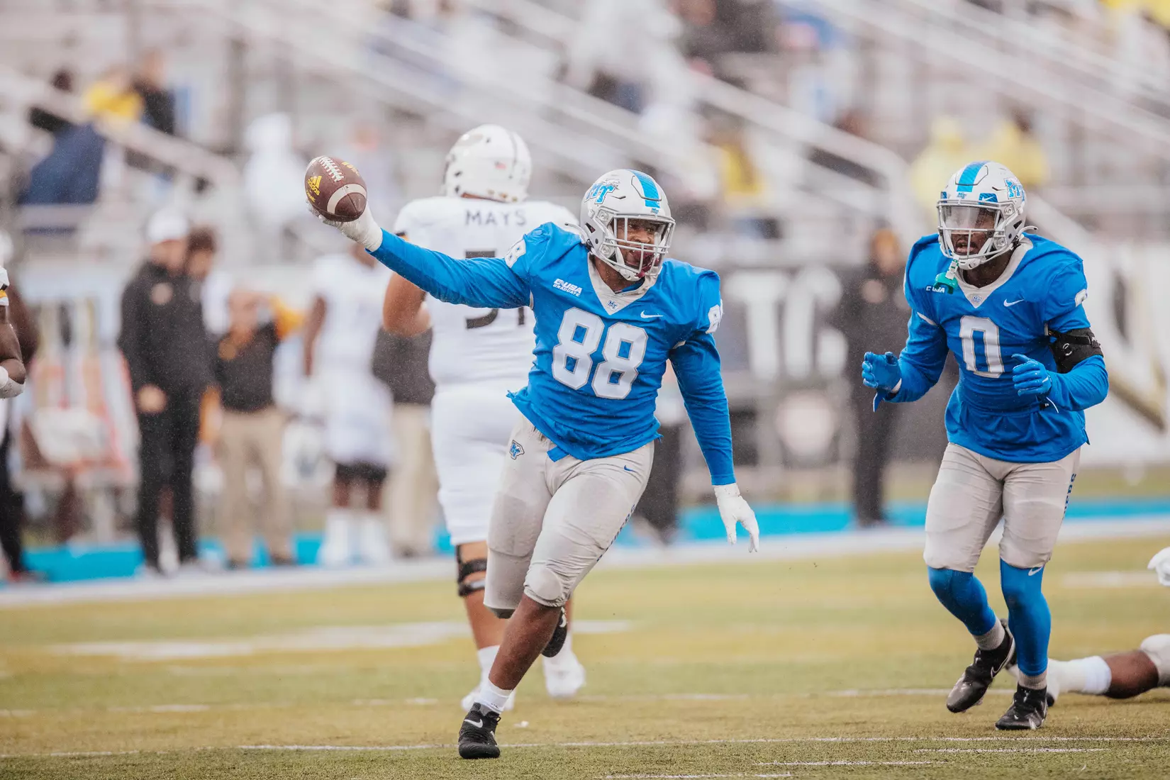 @MT_FB vs Southern Miss, 10/30/21