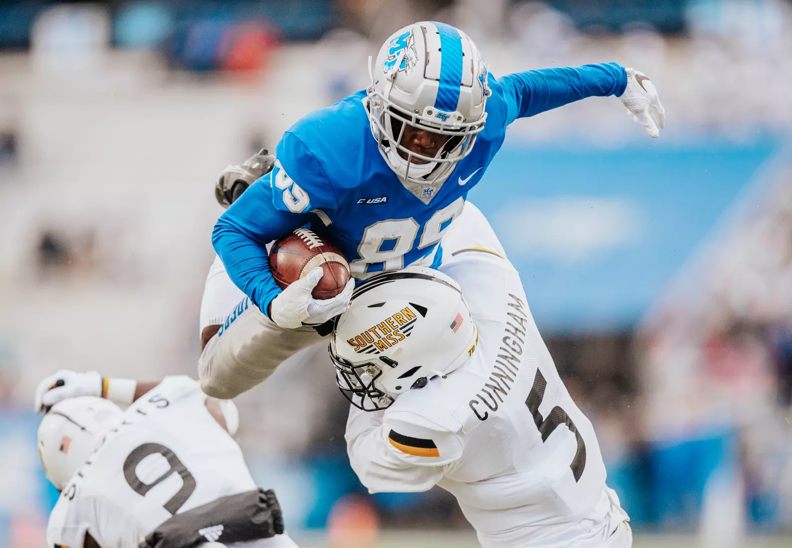 @MT_FB vs Southern Miss, 10/30/21