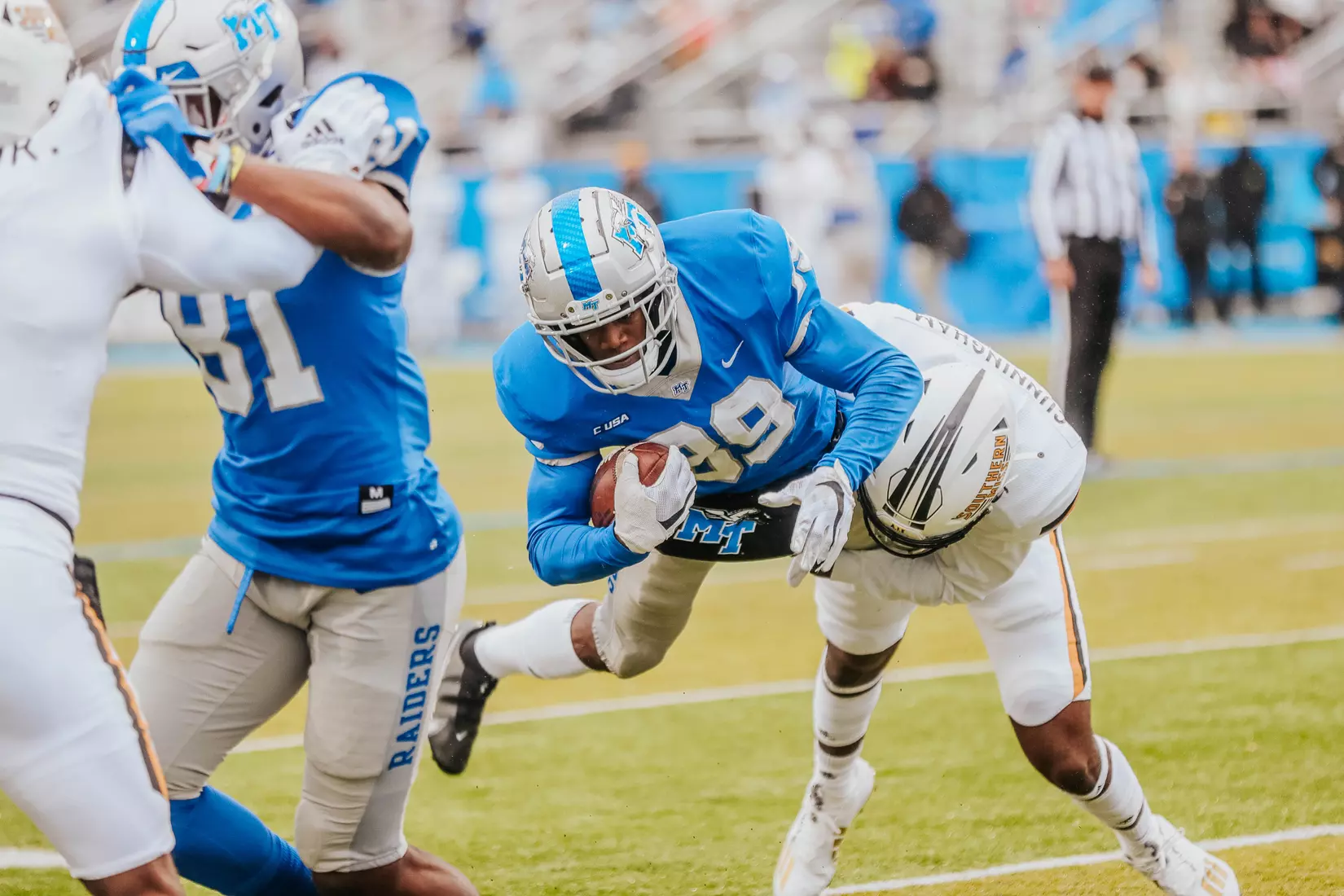 @MT_FB vs Southern Miss, 10/30/21
