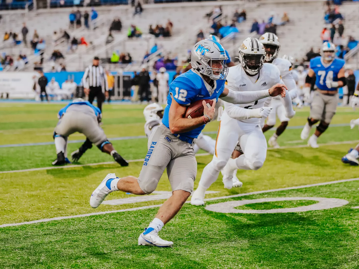 @MT_FB vs Southern Miss, 10/30/21