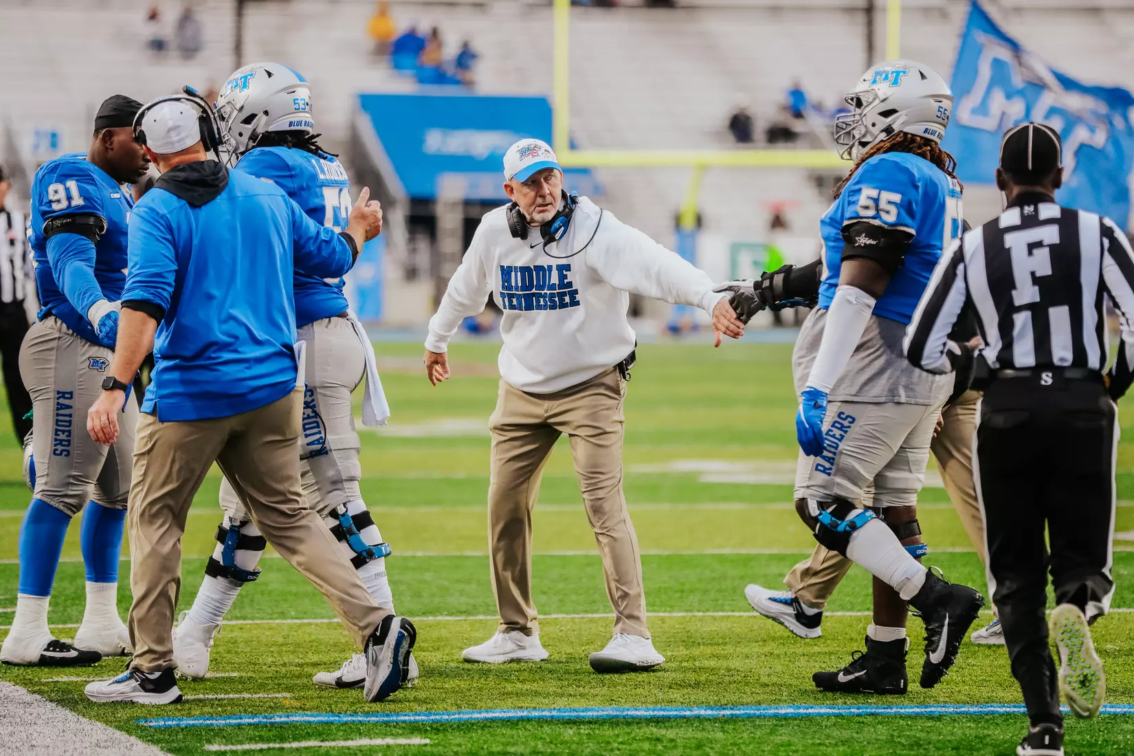 @MT_FB vs Southern Miss, 10/30/21