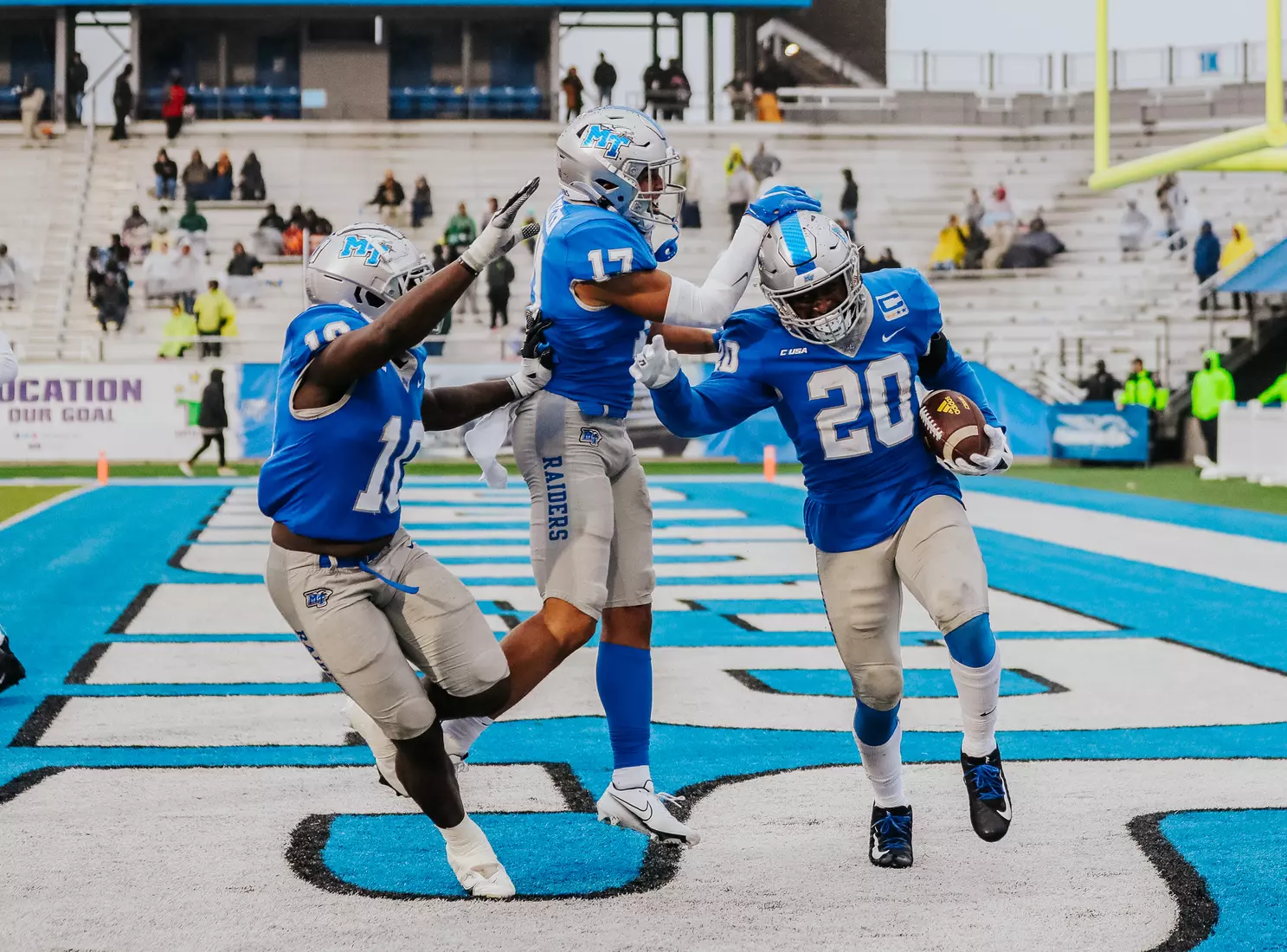 @MT_FB vs Southern Miss, 10/30/21