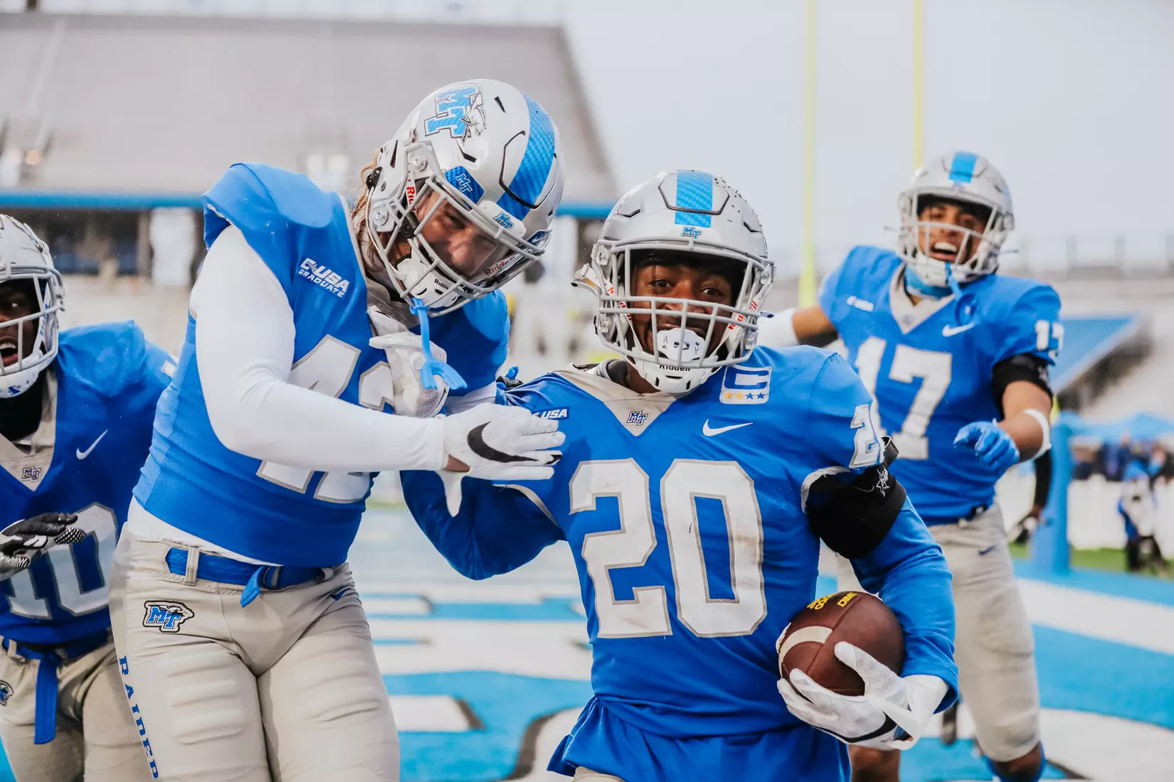 @MT_FB vs Southern Miss, 10/30/21