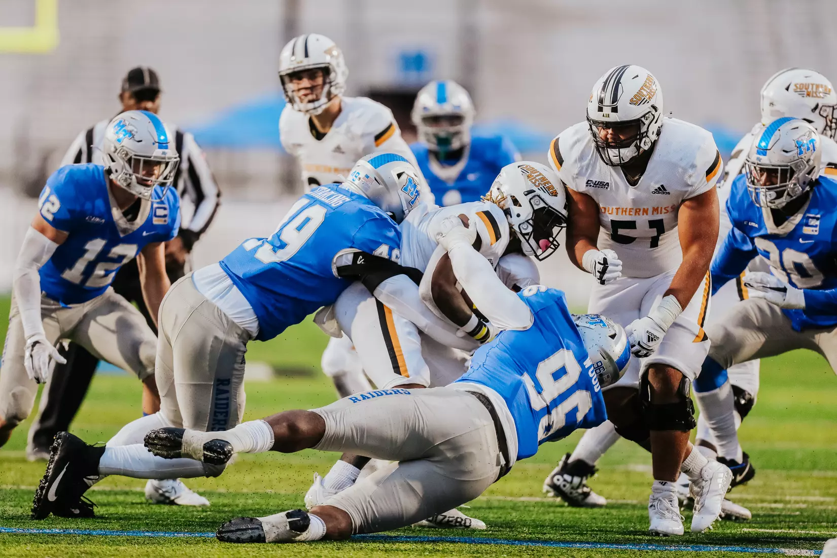 @MT_FB vs Southern Miss, 10/30/21