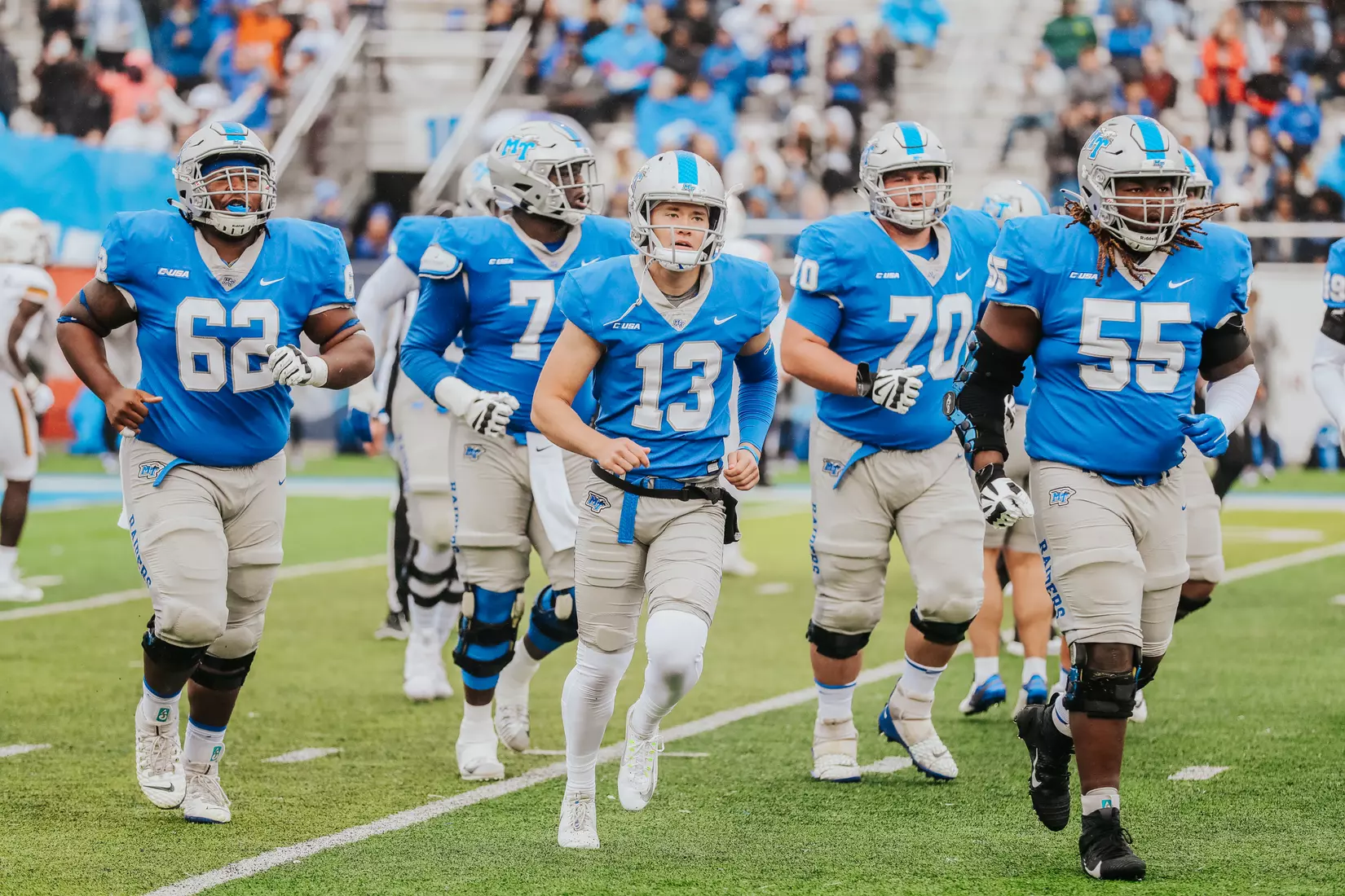 @MT_FB vs Southern Miss, 10/30/21