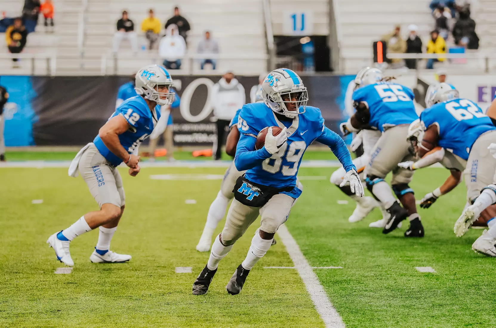 @MT_FB vs Southern Miss, 10/30/21