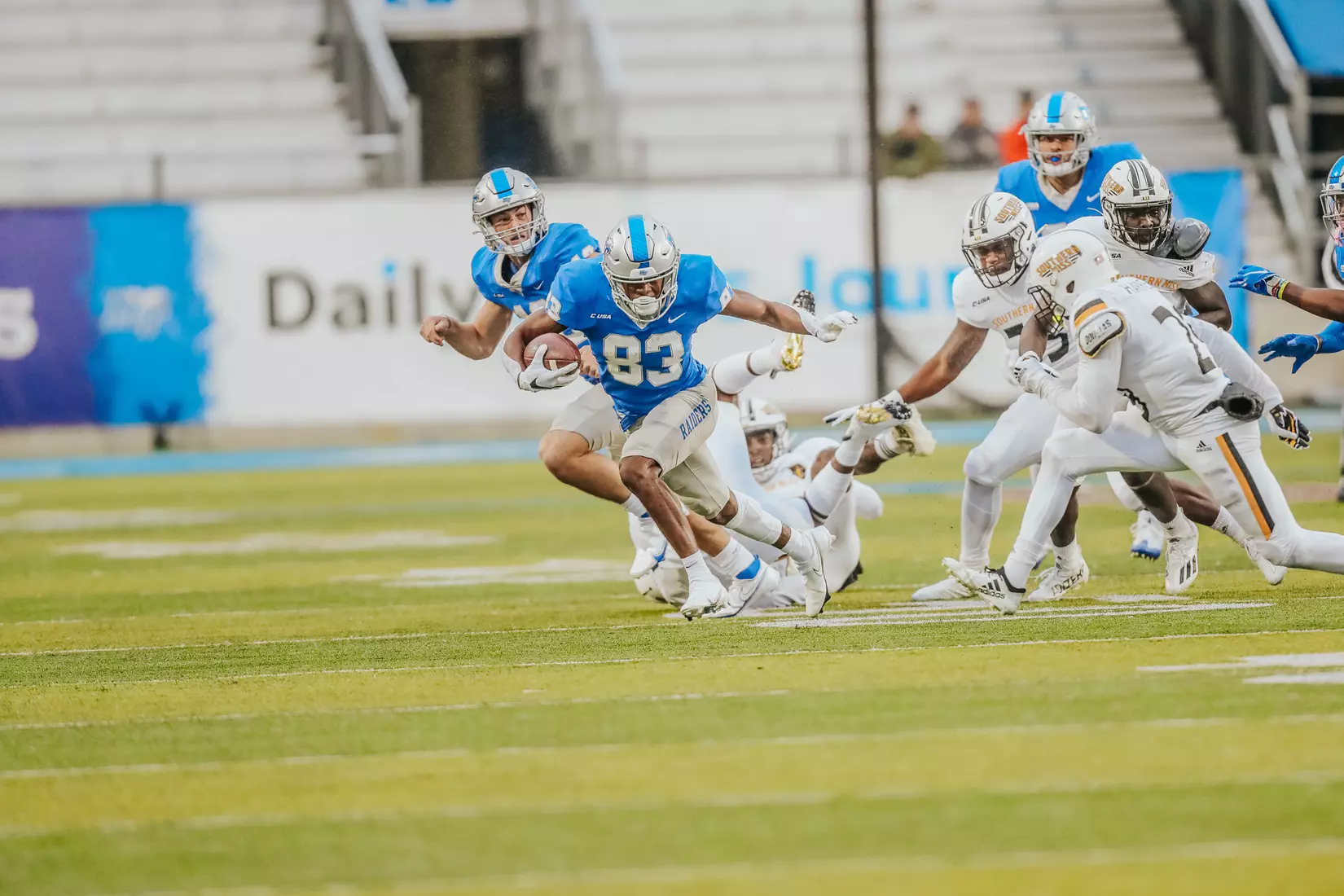 @MT_FB vs Southern Miss, 10/30/21