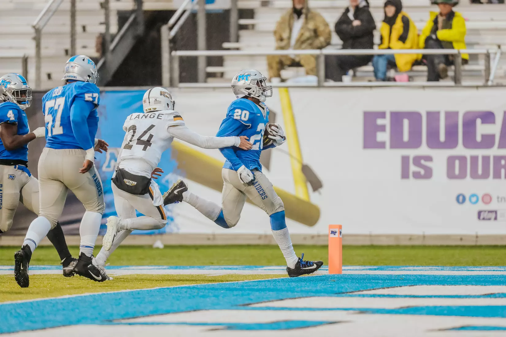 @MT_FB vs Southern Miss, 10/30/21