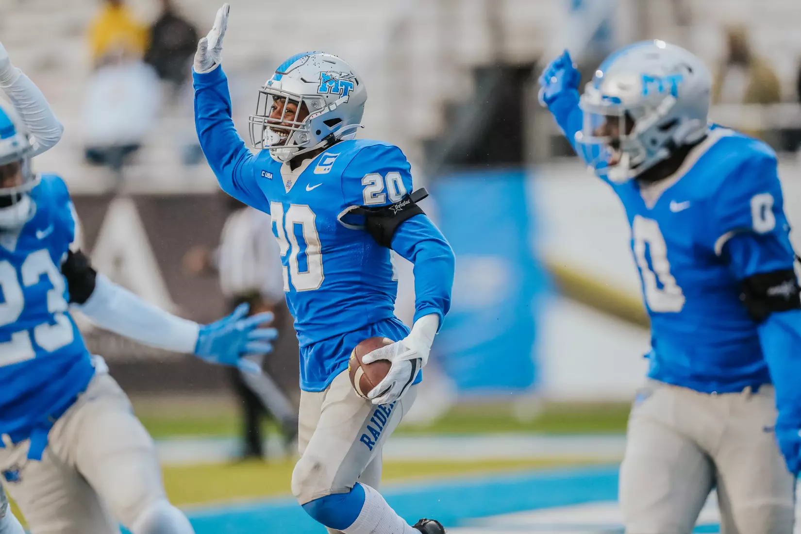 @MT_FB vs Southern Miss, 10/30/21