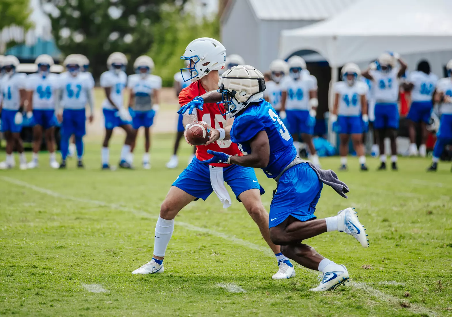 @MT_FB Fall Camp Day 1