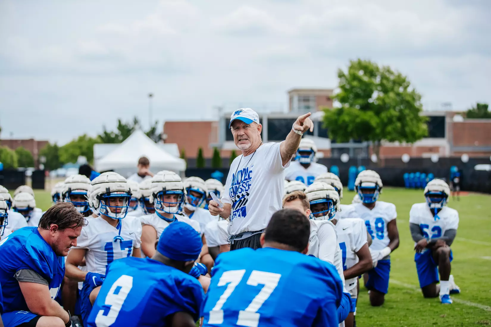 @MT_FB Fall Camp Day 1