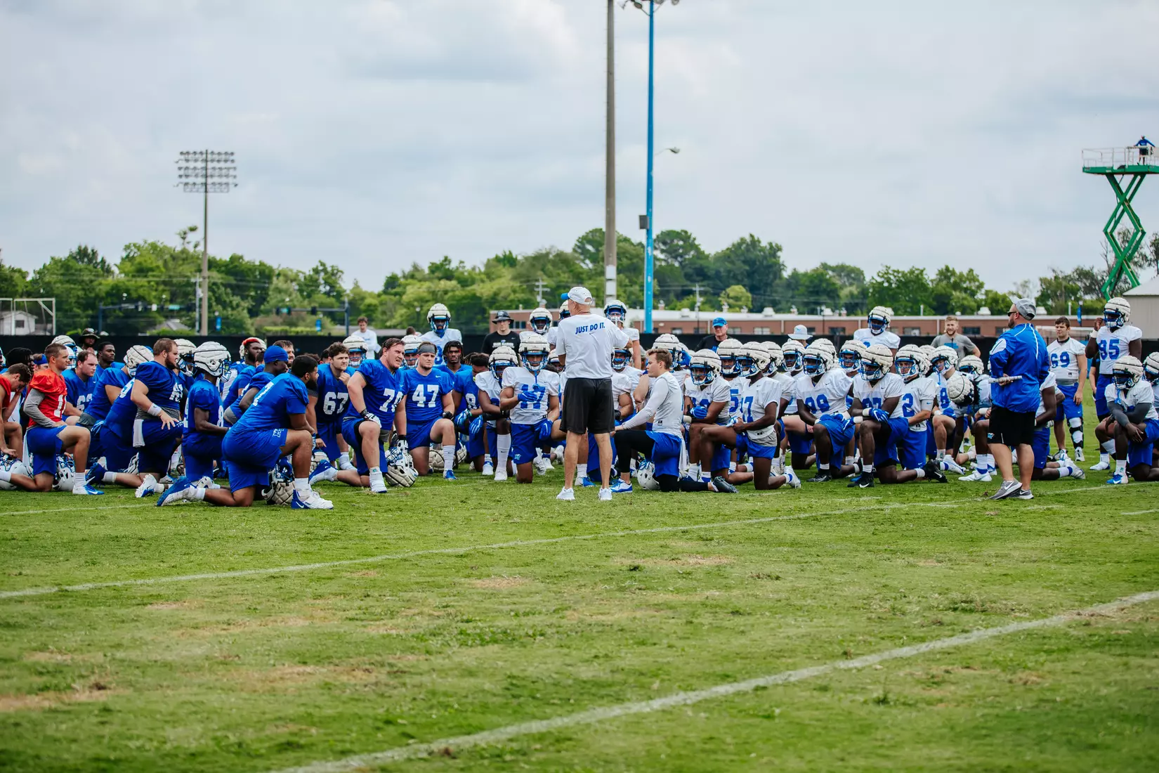 @MT_FB Fall Camp Day 1