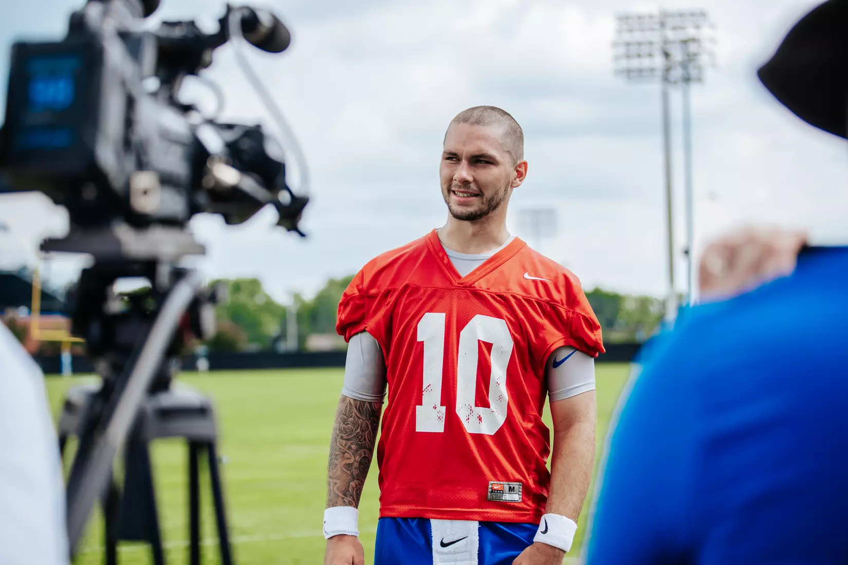@MT_FB Fall Camp Day 1
