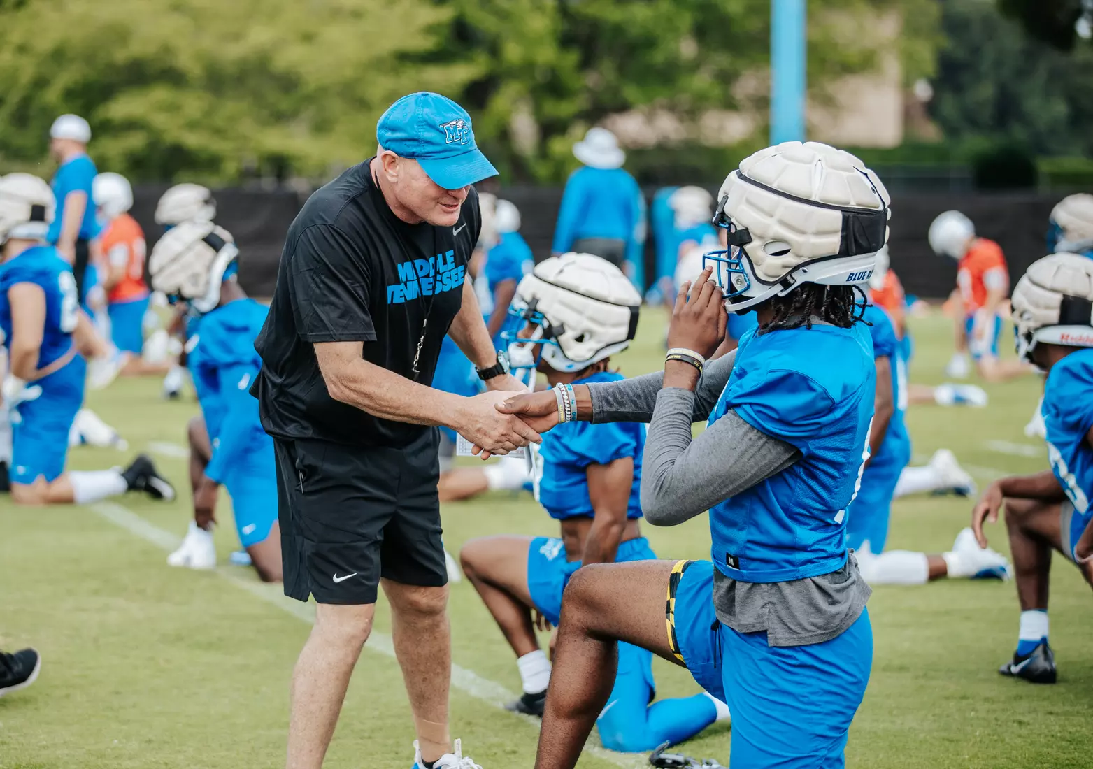 @MT_FB Fall Camp Day 1