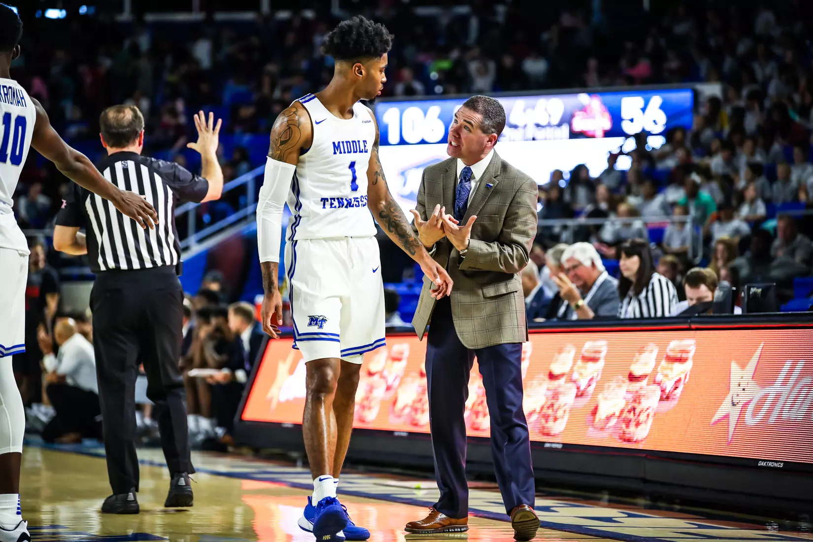 Tyler Millin and Coach Nick McDevitt