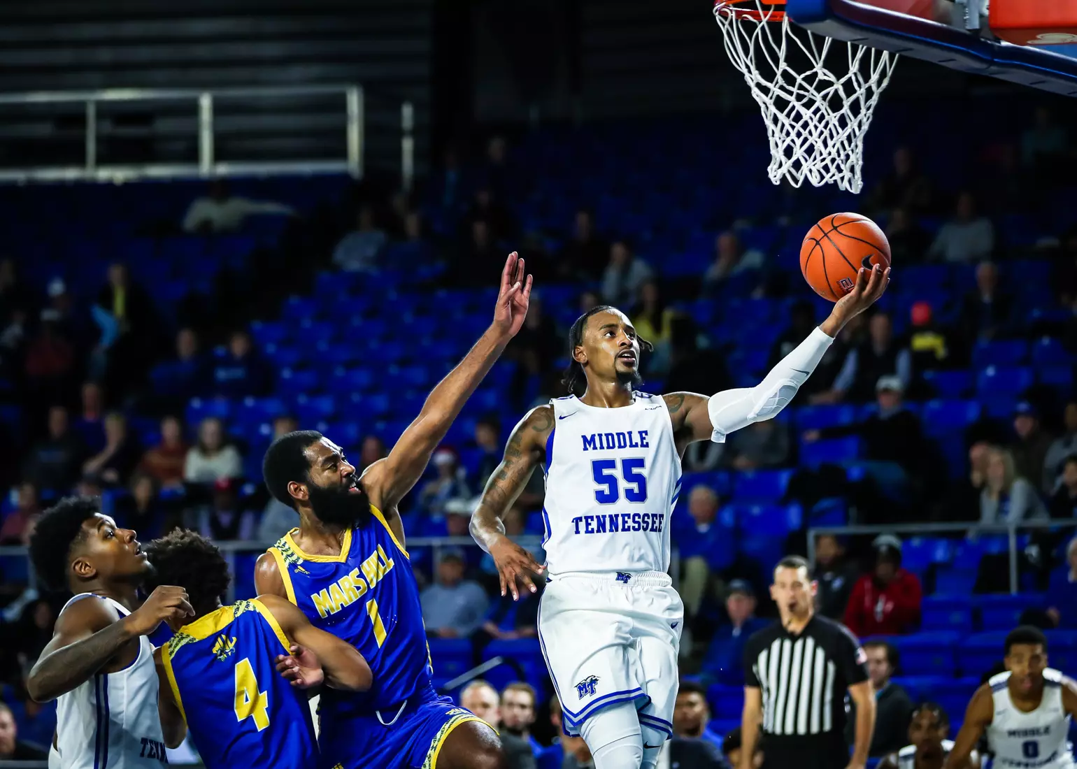 Blue Raiders earn 500th win in the Murphy Center