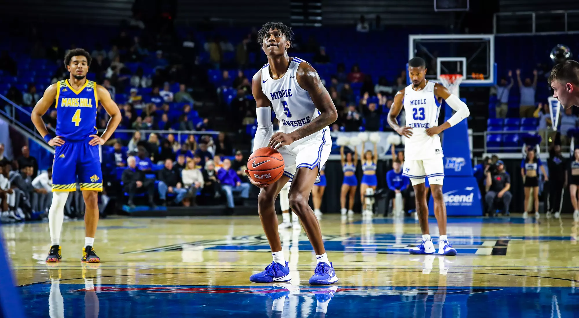Blue Raiders earn 500th win in the Murphy Center