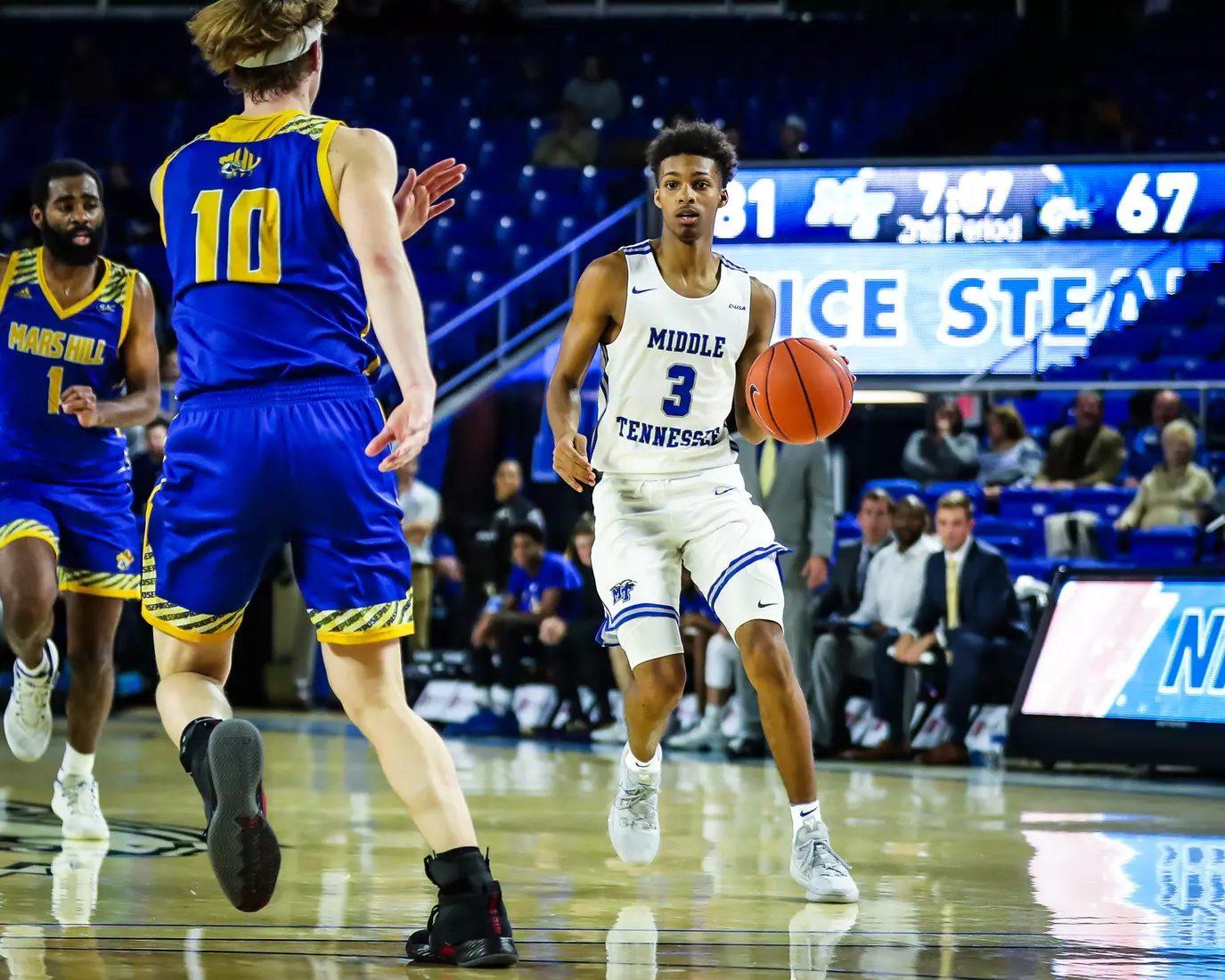 Blue Raiders earn 500th win in the Murphy Center