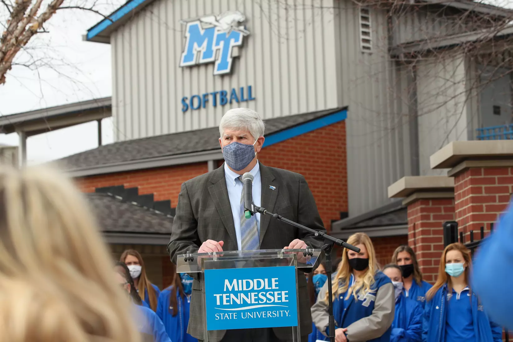 Blue Raider Softball Ribbon Cutting Ceremony