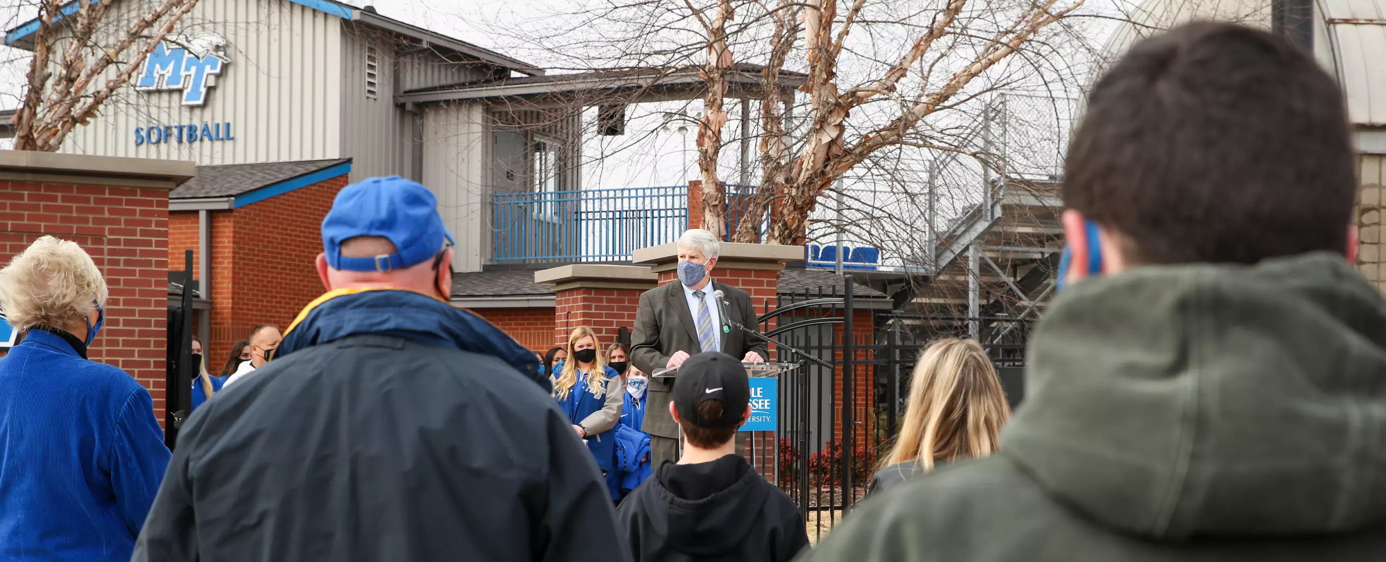 Blue Raider Softball Ribbon Cutting Ceremony