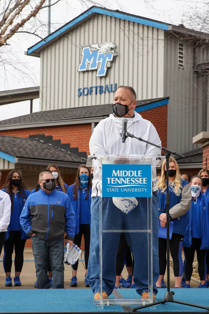 Blue Raider Softball Ribbon Cutting Ceremony