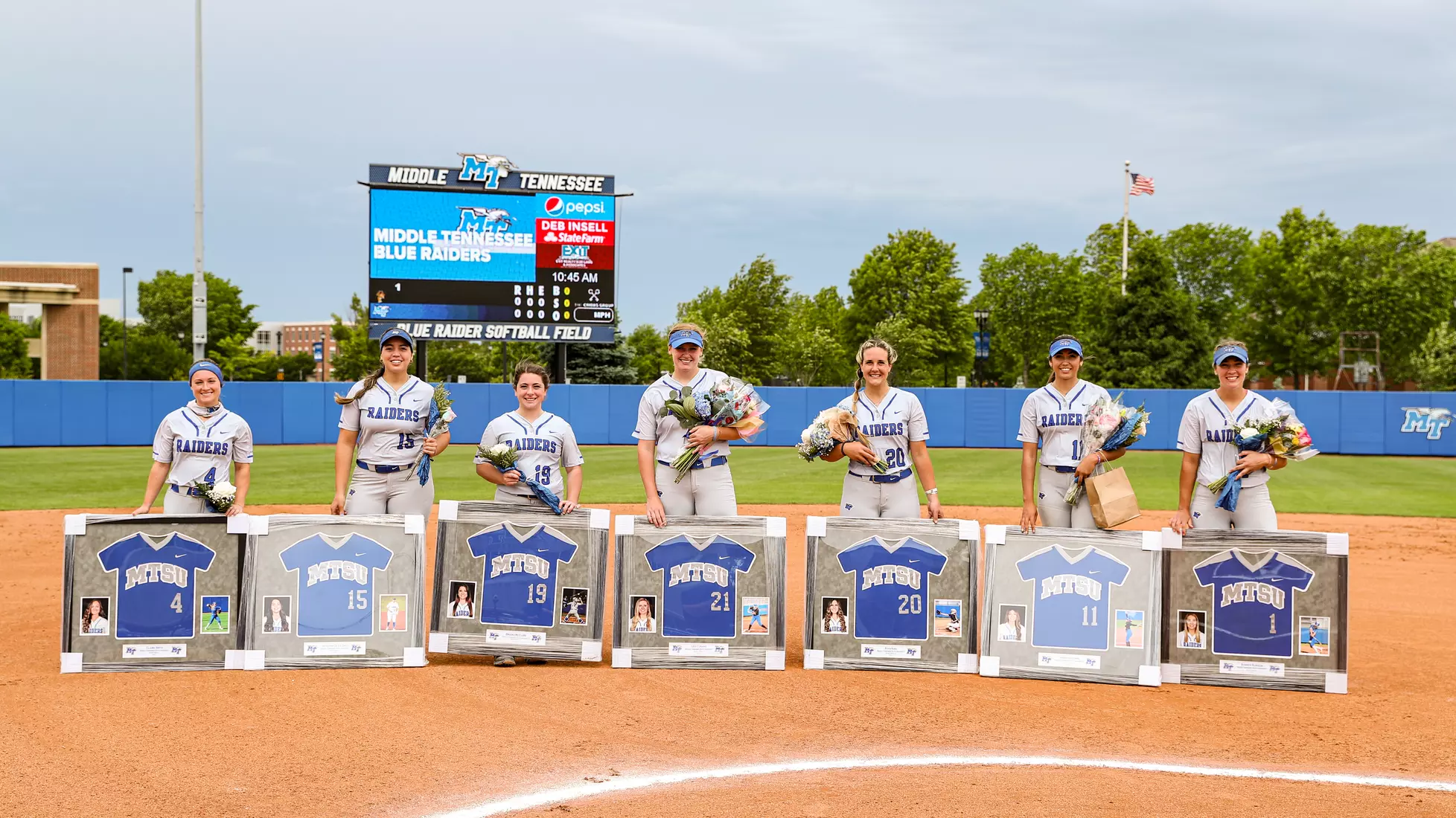 Blue Raider Softball vs FIU - May 9, 2021 - Senior Day
